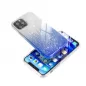 Samsung Galaxy A13 LTE Hülle Shining Transparent und blau 