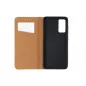 XIAOMI Redmi Note 11S Book Handytaschen Leather case SMART PRO Elegant  Braun 