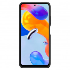 XIAOMI Redmi Note 11 Pro Hülle Spigen  Liquid Air Matt Schwarz 