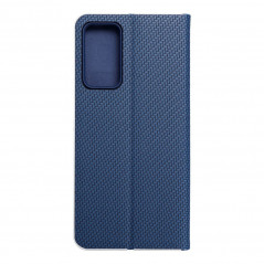 XIAOMI Redmi Note 11 Pro Book Handytaschen LUNA Book Carbon Kohlenstoff-Faser, Elegant  Blau 