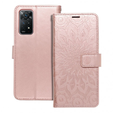 XIAOMI Redmi Note 11 Pro Book Handytaschen MEZZO Book Mandala  Roségold 