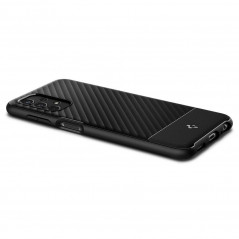 Samsung Galaxy A13 LTE Hülle Spigen Core Armor Elegant  Matt Schwarz 