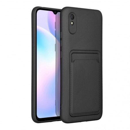 XIAOMI Redmi 9A Hülle Card Schwarz 