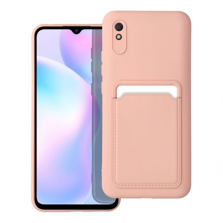 XIAOMI Redmi 9A Hülle Card Rosa 