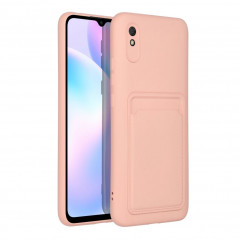 XIAOMI Redmi 9A Hülle Card Rosa 