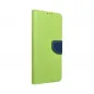 Samsung Galaxy A03 Book Handytaschen Fancy Book Marine / Limette 