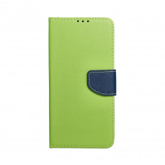 Samsung Galaxy A03 Book Handytaschen Fancy Book Marine / Limette 