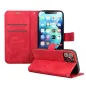 Apple iPhone 13 Pro Book Handytaschen MEZZO Book Rot 