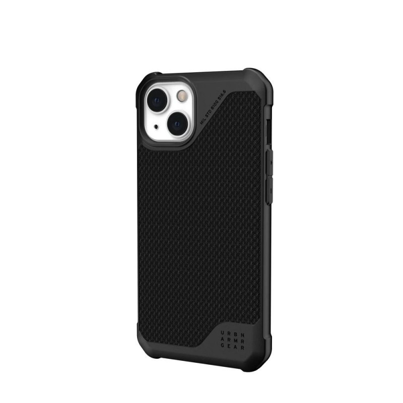 Apple iPhone 13 Hülle Urban Armor Gear Metropolis LT Premium-Gehäuse   Kevlar Schwarz 