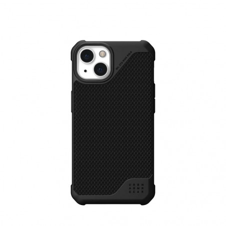 Apple iPhone 13 Hülle Urban Armor Gear Metropolis LT Premium-Gehäuse   Kevlar Schwarz