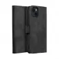 Apple iPhone 13 Book Handytaschen TENDER Book Schwarz 