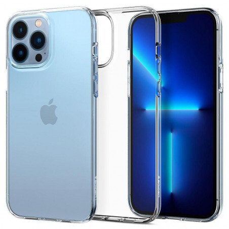 Apple iPhone 13 Pro Max Hülle Spigen Liquid Crystal Kristallklar  Durchsichtbar 