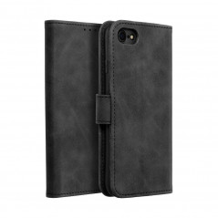 Apple iPhone 7 Book Handytaschen TENDER Book Schwarz 