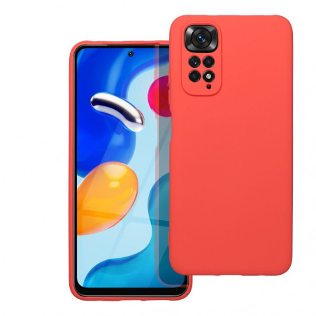 XIAOMI Redmi Note 11 Hülle Silicone Elegant  Pfirsich 