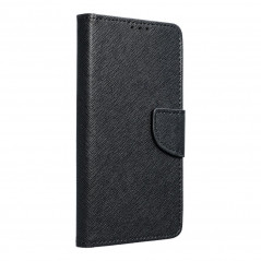 Oppo Find X3 Neo Book Handytaschen Fancy Book Schwarz 