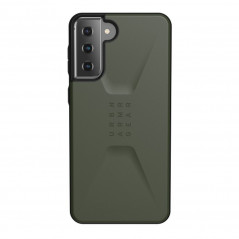 Samsung Galaxy S21 Plus 5G Hülle Urban Armor Gear Civilian Premium-Gehäuse  MagSAFE  Oliv