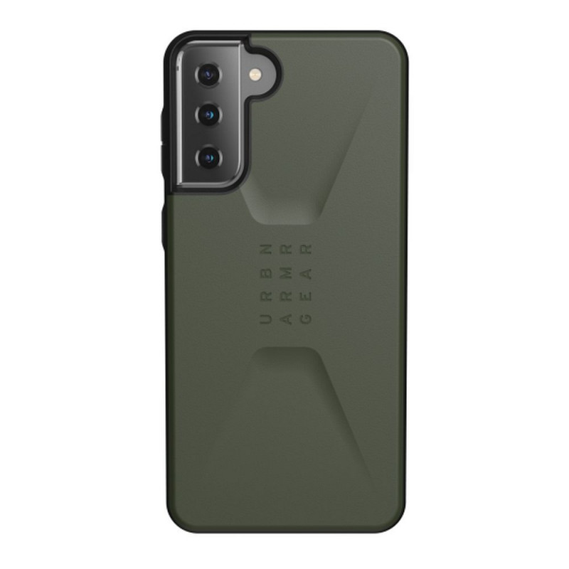 Samsung Galaxy S21 Plus 5G Hülle Urban Armor Gear Civilian Premium-Gehäuse  MagSAFE  Oliv 