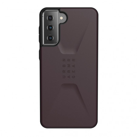 Samsung Galaxy S21 Plus 5G Hülle Urban Armor Gear Civilian Premium-Gehäuse  MagSAFE  Aubergine