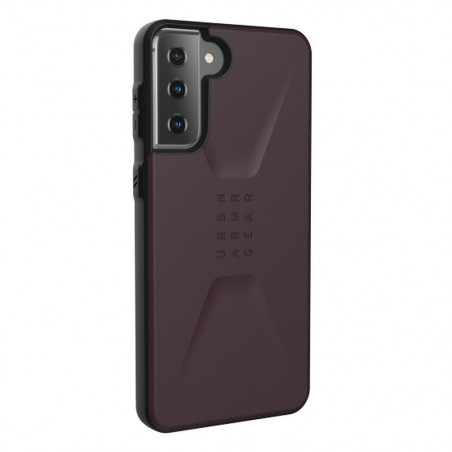 Samsung Galaxy S21 Plus 5G Hülle Urban Armor Gear Civilian Premium-Gehäuse  MagSAFE  Aubergine