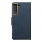 Samsung Galaxy S21 FE 5G Book Handytaschen CANVAS Book Navy blau 