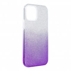 Apple iPhone 12 Pro Hülle Shining Transparent und violett