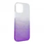 Apple iPhone 12 Pro Hülle Shining Transparent und violett 