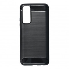 Huawei P Smart 2021 Hülle Carbon Elegant  Schwarz 