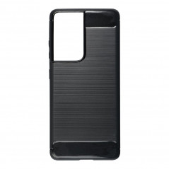 Samsung Galaxy S21 5G Hülle Carbon Elegant  Schwarz 