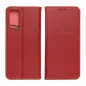 Samsung Galaxy S22 Ultra Book Handytaschen Leather case SMART PRO Elegant  Rotwein 