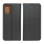 Samsung Galaxy S22 Ultra Book Handytaschen Leather case SMART PRO Elegant  Schwarz 