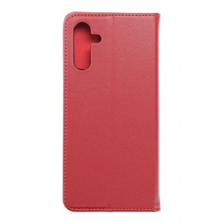 Samsung Galaxy A13 5G Book Handytaschen Leather case SMART PRO Elegant  Rotwein 