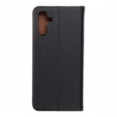 Samsung Galaxy A13 LTE Book Handytaschen Leather case SMART PRO Elegant  Schwarz 