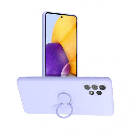 Samsung Galaxy A53 5G Hülle Silicone ring Lila (Violet) 