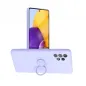 Samsung Galaxy A53 5G Hülle Silicone ring Lila (Violet) 