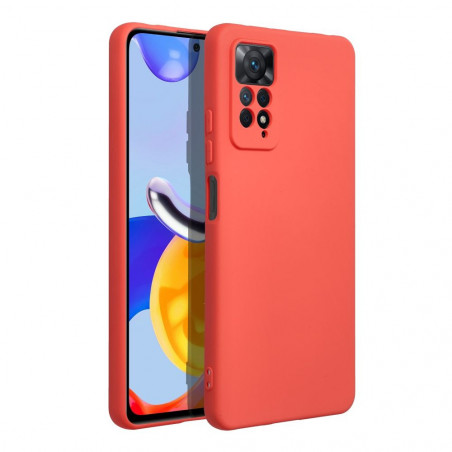 XIAOMI Redmi Note 11 Pro Hülle Silicone Elegant  Pfirsich 