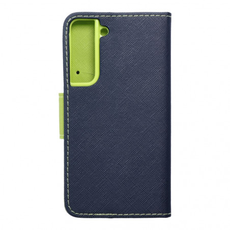 Samsung Galaxy S22 Book Handytaschen Fancy Book Marine / Limette 