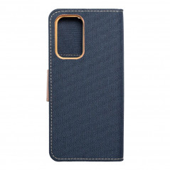 Samsung Galaxy A33 Book Handytaschen CANVAS Book Navy blau 