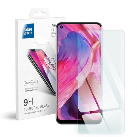 Oppo A74 5G Panzerglas Blue Star 9H Durchsichtbar 