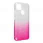 XIAOMI Redmi 9A Hülle Shining Transparent und Pink 