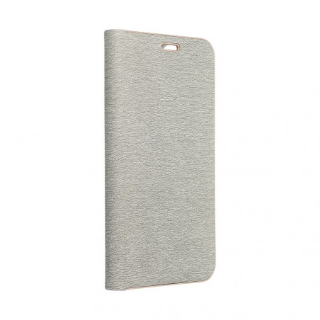 XIAOMI Redmi 9A Book Handytaschen LUNA Book Gold Elegant  Silber 