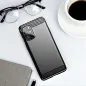 Oppo A52 Hülle Carbon Elegant  Schwarz 