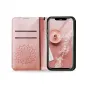 Samsung Galaxy A52 LTE Book Handytaschen MEZZO Book Mandala  Roségold 