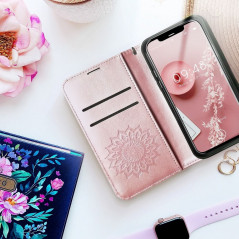 Samsung Galaxy A52s 5G Book Handytaschen MEZZO Book Mandala  Roségold 