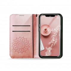 Samsung Galaxy A52s 5G Book Handytaschen MEZZO Book Mandala  Roségold 