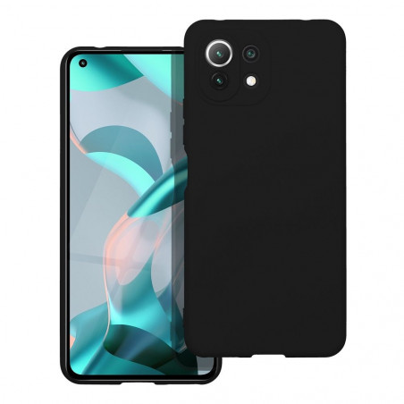 XIAOMI Mi 11 Lite 5G Hülle Silicone Elegant  Schwarz 