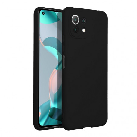 XIAOMI Mi 11 Lite 5G Hülle Silicone Elegant  Schwarz 