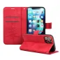 Apple iPhone 13 Pro Max Book Handytaschen MEZZO Book Baum  Rot 