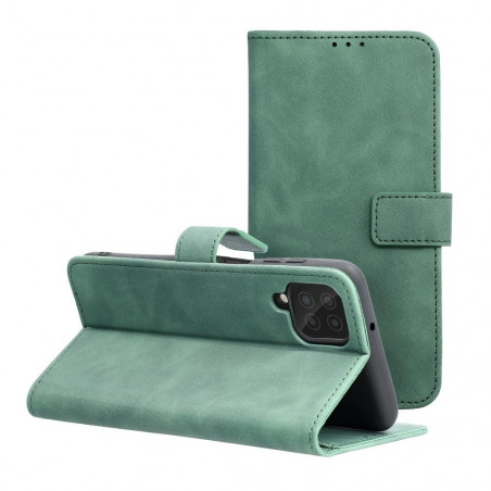 Samsung Galaxy A12 Book Handytaschen TENDER Book Grün 