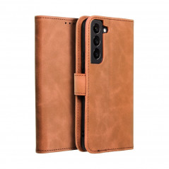 Samsung Galaxy S22 Book Handytaschen TENDER Book Braun 