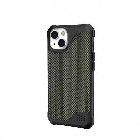 Apple iPhone 13 Hülle Urban Armor Gear Metropolis LT Premium-Gehäuse  Kevlargrün